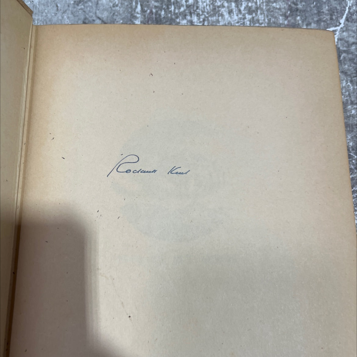 SIGNED this is my own book, by rockwell kent, 1940 Hardcover, First Edition, Vintage image 4