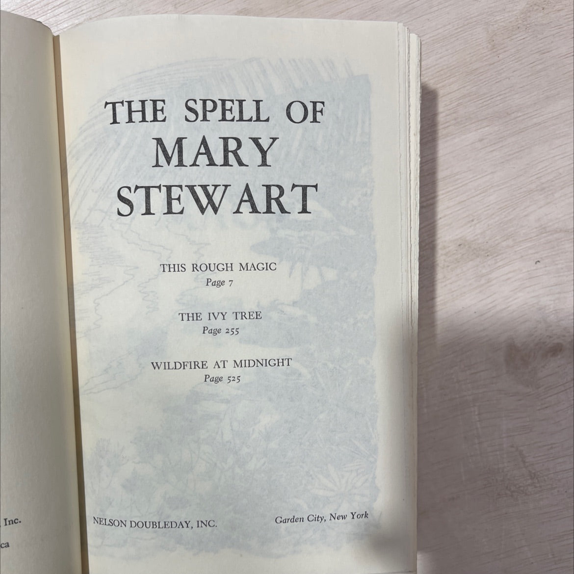 this rough magic book, by mary stewart, 1968 Hardcover, Vintage image 2