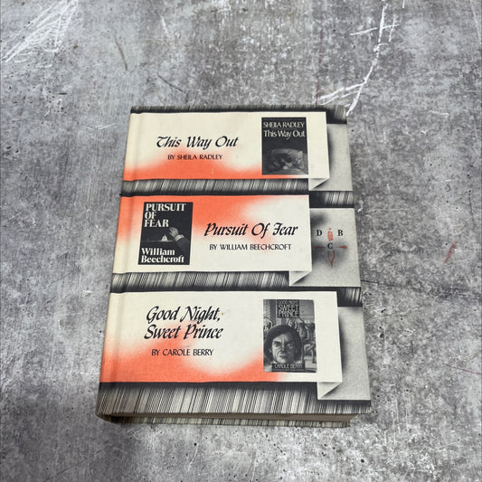 this way out book, by sheila radley, 1989 Hardcover image 1