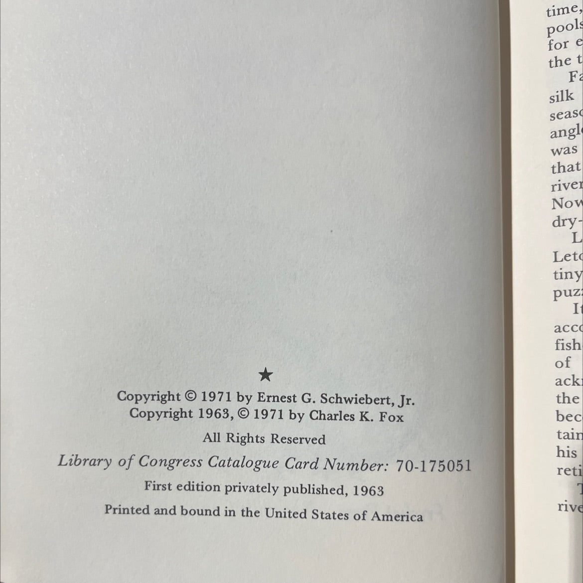 this wonderful world of trout revised edition book, by Charles K. Fox, 1971 Hardcover image 3