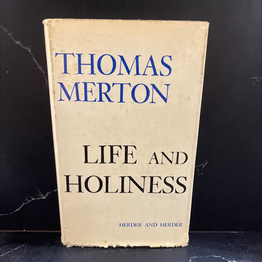 thomas merton life and holiness book, by thomas merton, 1963 Hardcover image 1