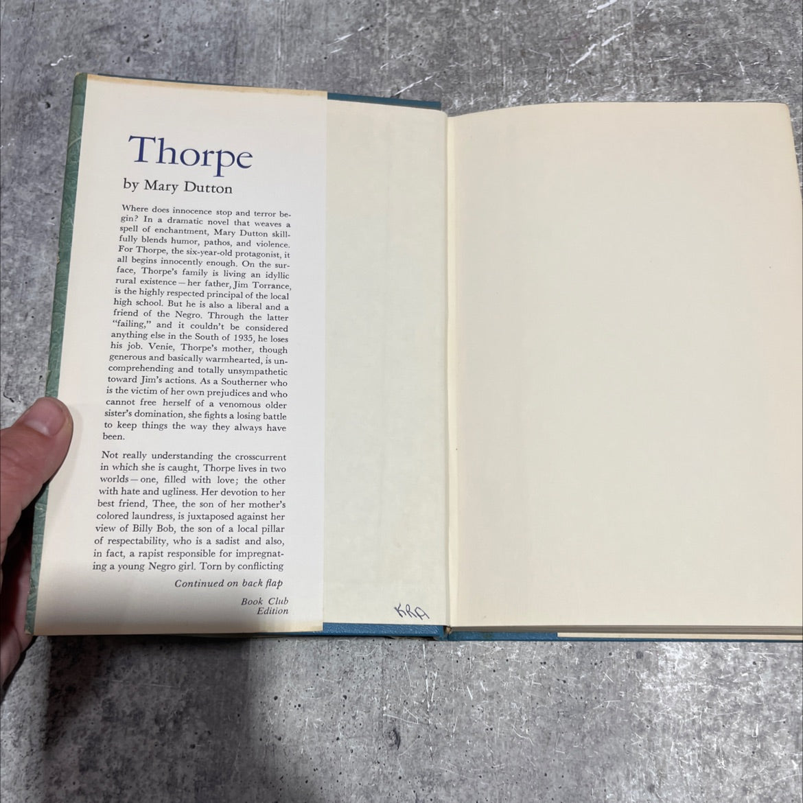thorpe book, by mary dutton, 1967 Hardcover image 4
