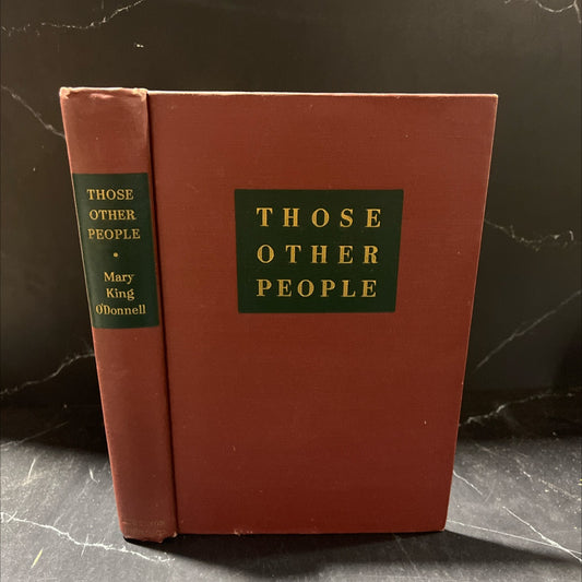 those other people book, by mary king o'donnell, 1946 Hardcover image 1