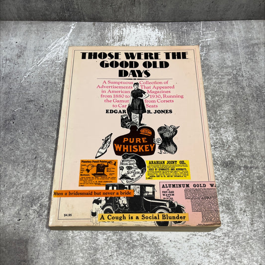 those were the good old days book, by edgar r. jones, 1959 Paperback image 1