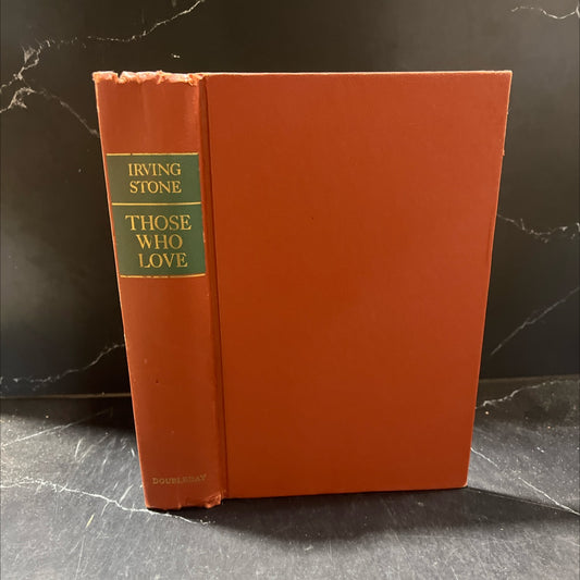 those who love a biographical novel of jean stone abigail and john adams book, by irving stone, 1965 Hardcover image 1