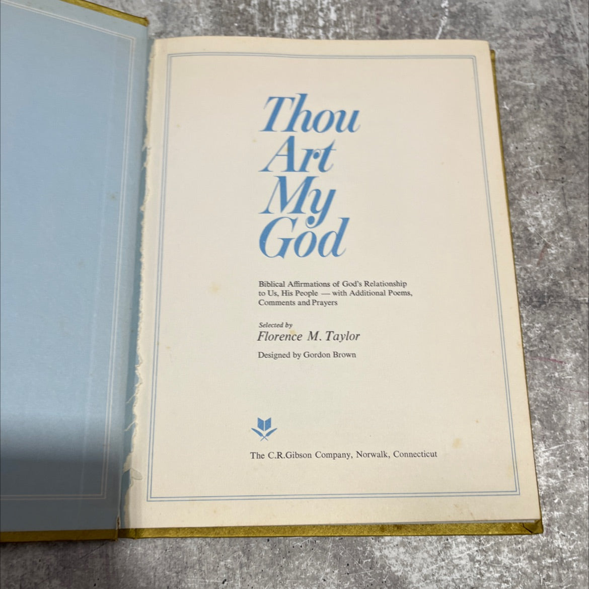 thou art my god biblical affirmations of god's relationship to us, his people with additional poems, comments and image 2