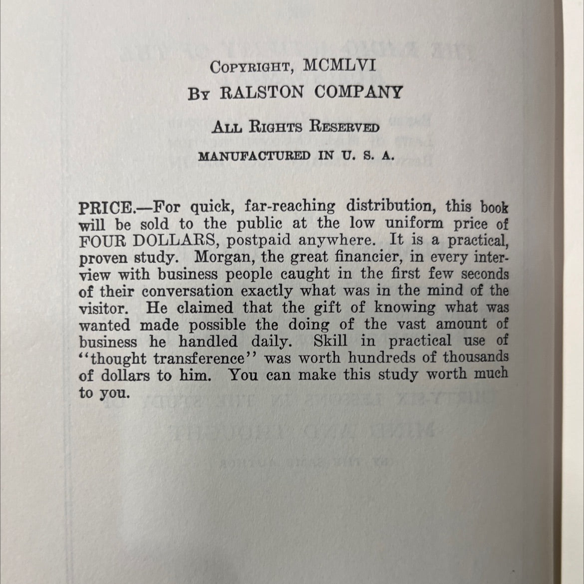 thought transference or the radio-activity of the human mind based on the newly discovered laws of radio-communication image 3