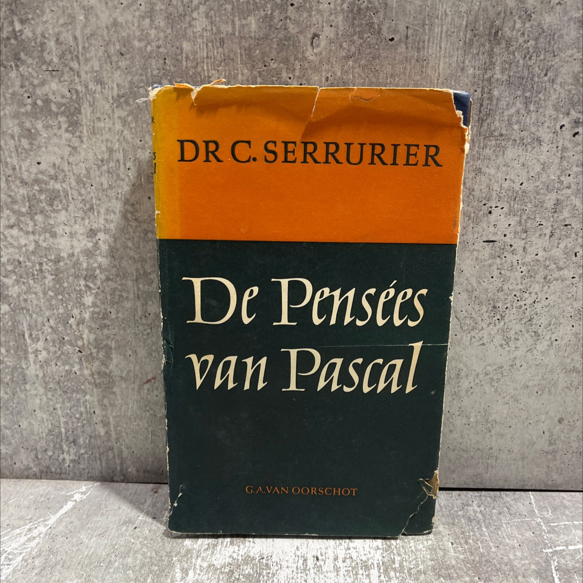 thoughts by pascal blais pascal book, by C. Serrurier, 1953 Hardcover image 1