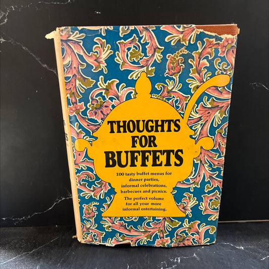 thoughts for buffets book, by william barss, 1958 Hardcover image 1