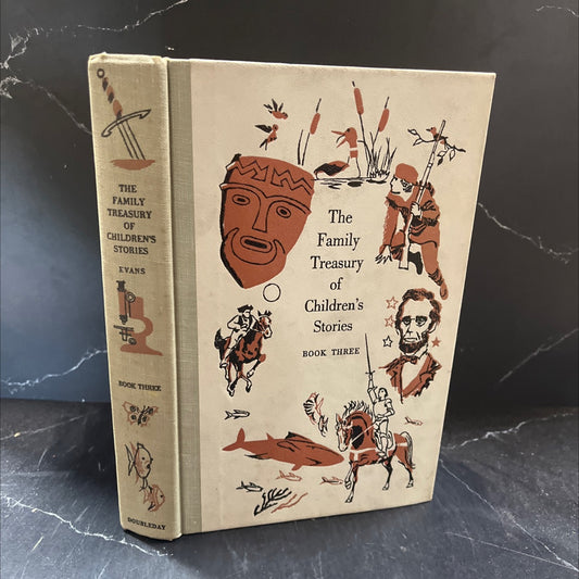 three鍋物 the family treasury of children's stories book, by pauline rush evans, 1956 Hardcover image 1