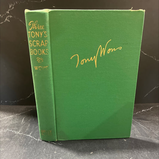 three famous tony's scrap books in one volume book, by tony wons, 1932 Hardcover image 1