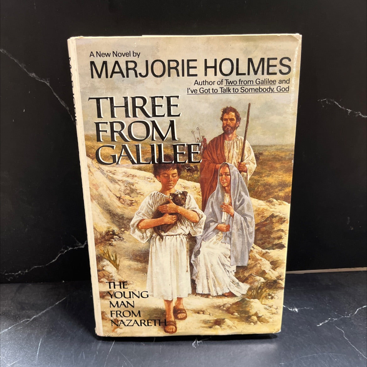 three from galilee the young man from nazareth book, by Marjorie Holmes, 1985 Hardcover image 1