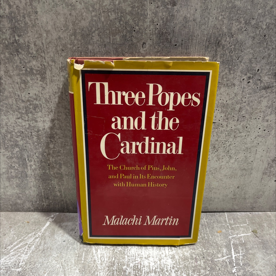 three popes and the cardinal book, by Malachi Martin, 1972 Hardcover image 1