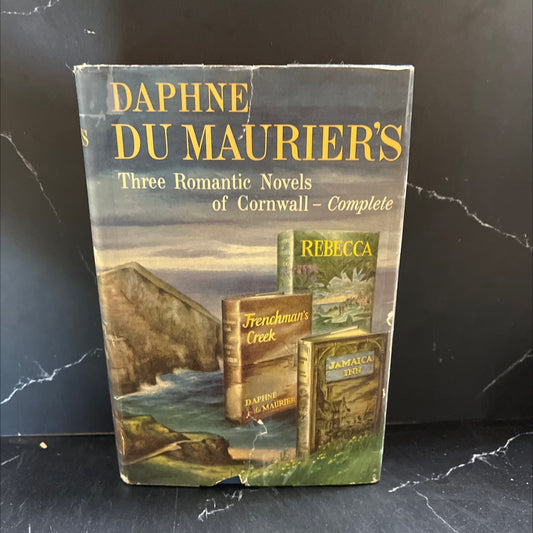 three romantic novels of cornwall: rebecca, frenchman's creek and jamaica inn book, by daphne du maurier, 2006 Hardcover image 1