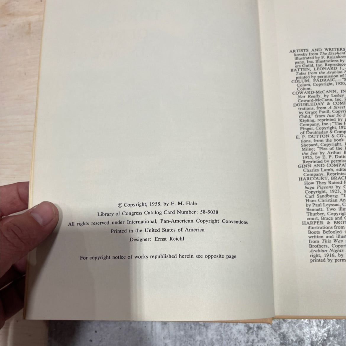 through golden windows fun and fantasy book, by multiple authors, 1958 Hardcover image 3