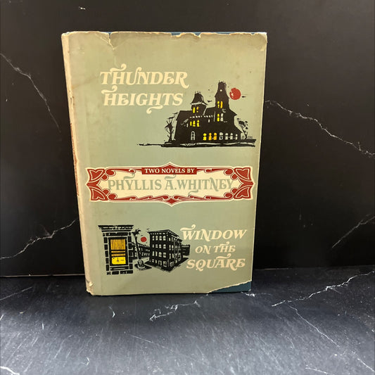 thunder heights and window on the square book, by phyllis a. whitney, 200И Hardcover image 1