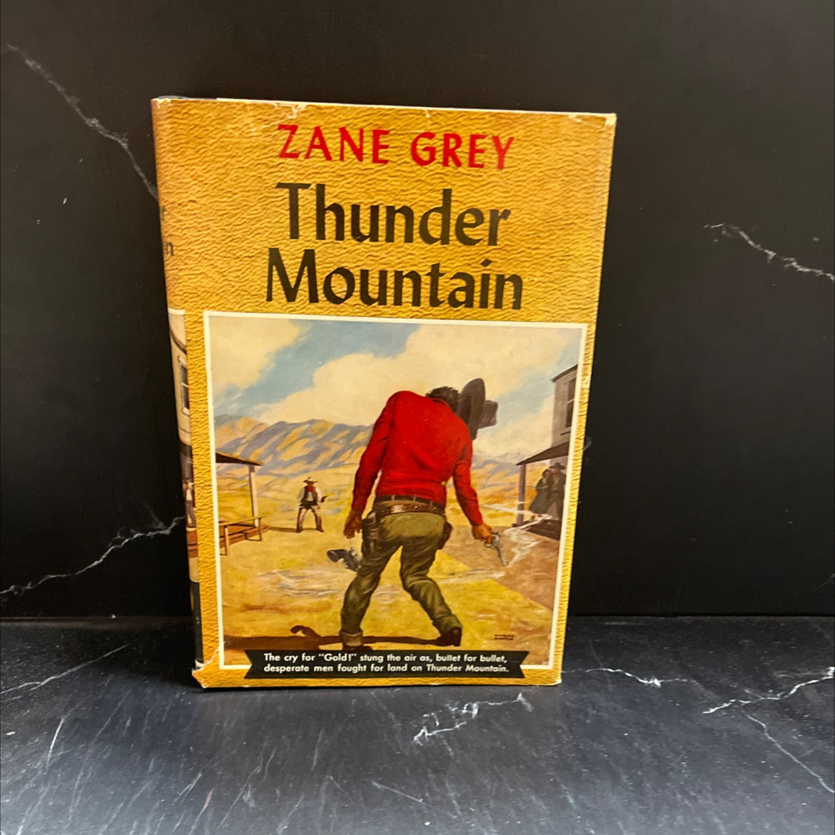 thunder mountain book, by zane grey, 1935 Hardcover image 1