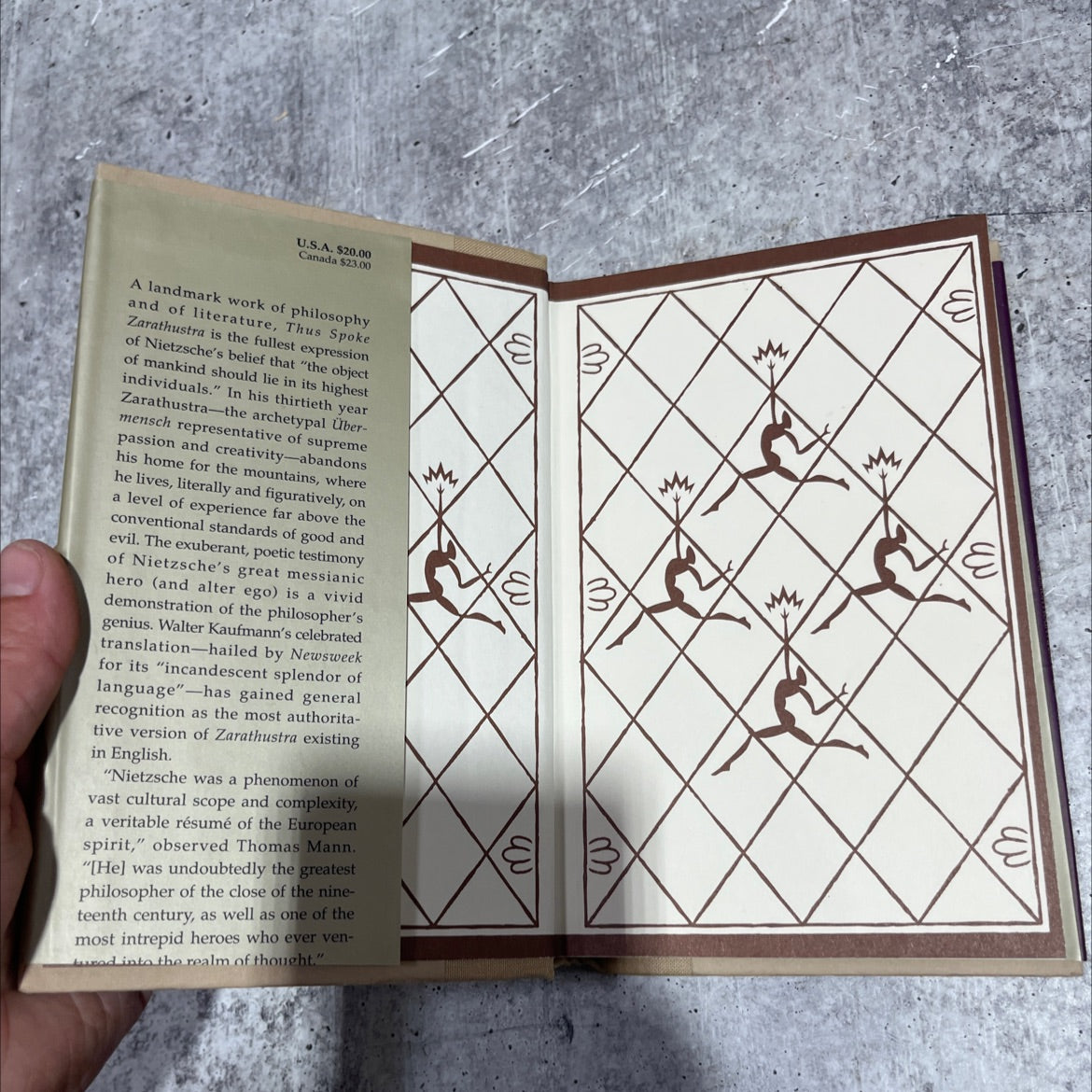 thus spoke zarathustra a book for all and none book, by friedrich nietzsche, 1995 Hardcover image 4