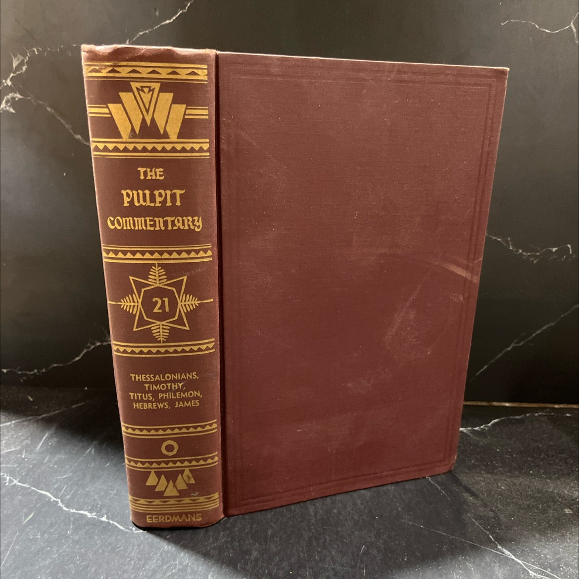 tiju pulpit commentary thessalonians book, by h. d. m. spence, joseph s. exell, 1950 Hardcover image 1