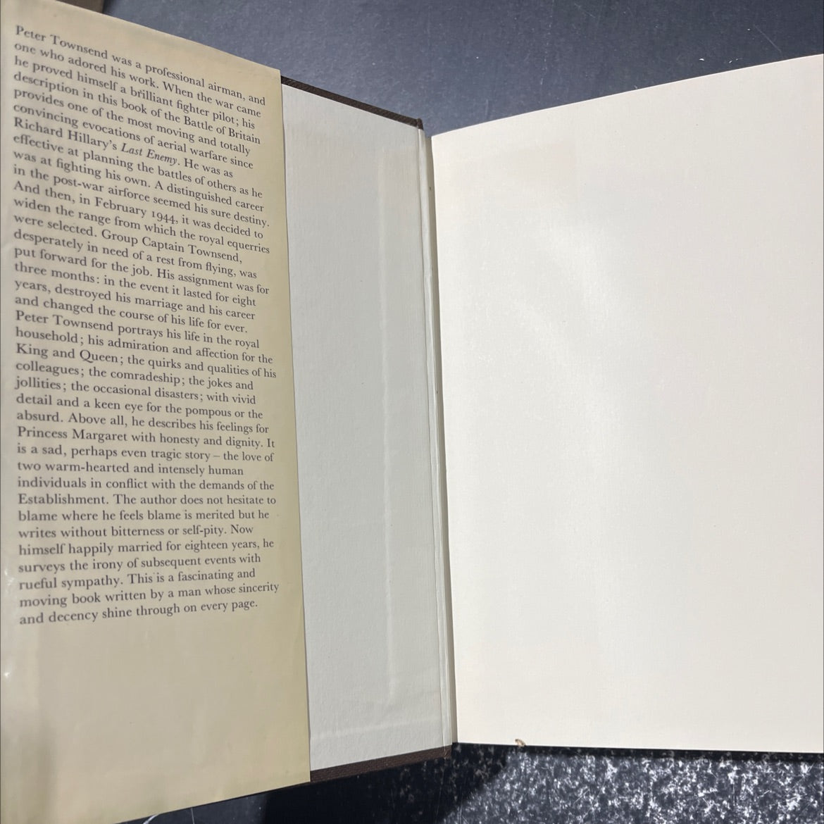 time and chance an autobiography book, by Peter Townsend, 1978 Hardcover image 4