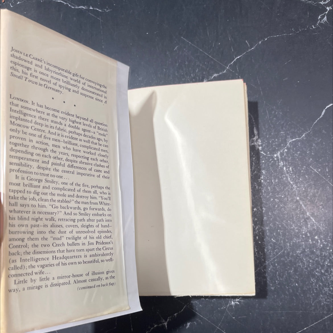 tinker, tailor, soldier, spy book, by John le Carré, 1974 Hardcover image 4