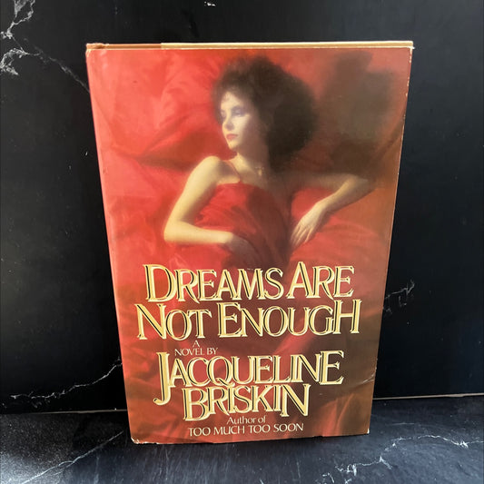 to a mag dreams are not enough book, by jacqueline briskin, 1987 Hardcover image 1