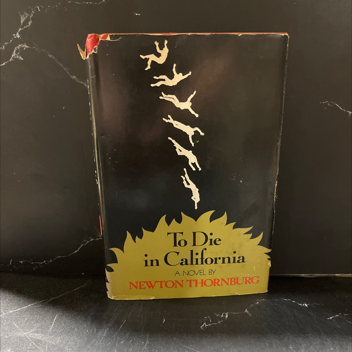 to die in california book, by newton thornburg, 1973 Hardcover image 1