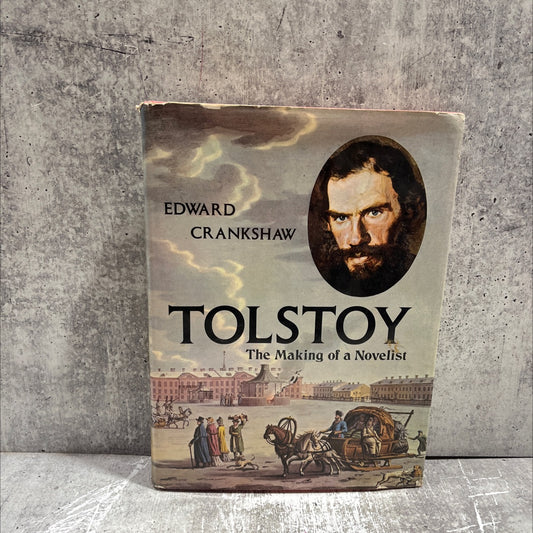 tolstoy the making of a novelist book, by edward crankshaw, 1974 Hardcover image 1