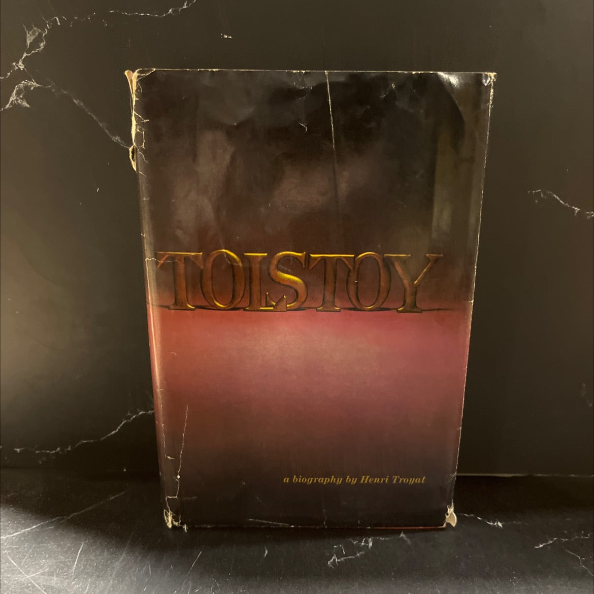 tolstoy book, by henri troyat, 1967 Hardcover image 1