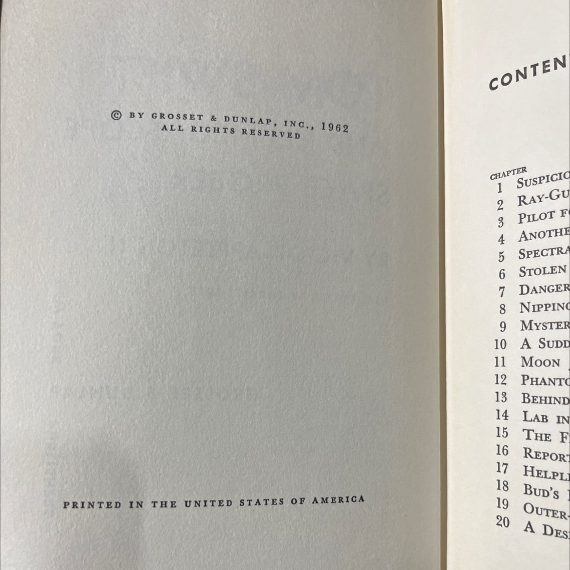 tom swift and his megascope space prober book, by victor appleton ii, 1962 Hardcover image 3