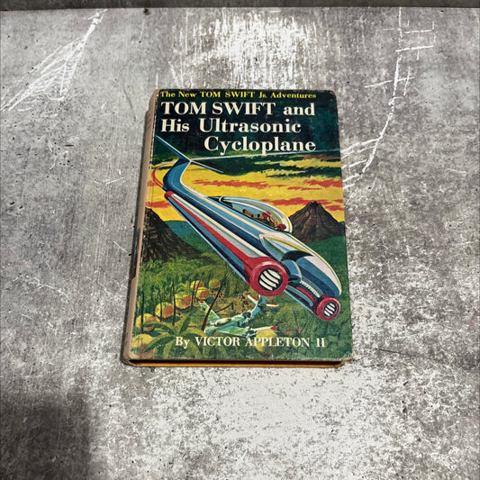 tom swift and his ultrasonic cycloplane book, by victor appleton ii, 1957 Hardcover image 1