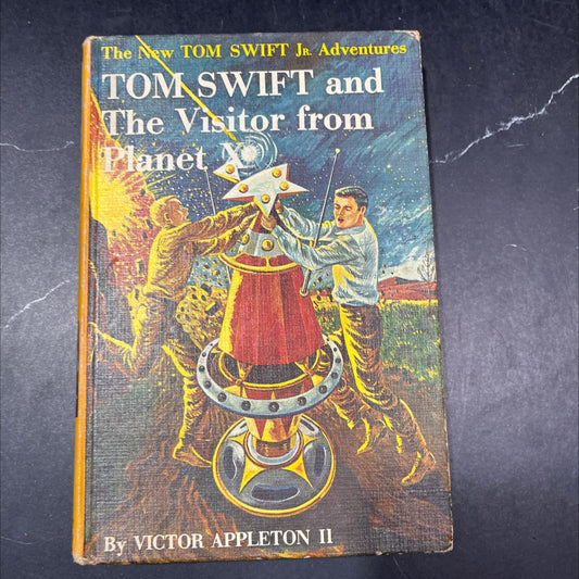 tom swift and the visitor from planet x book, by victor appleton ii, 1961 Hardcover image 1