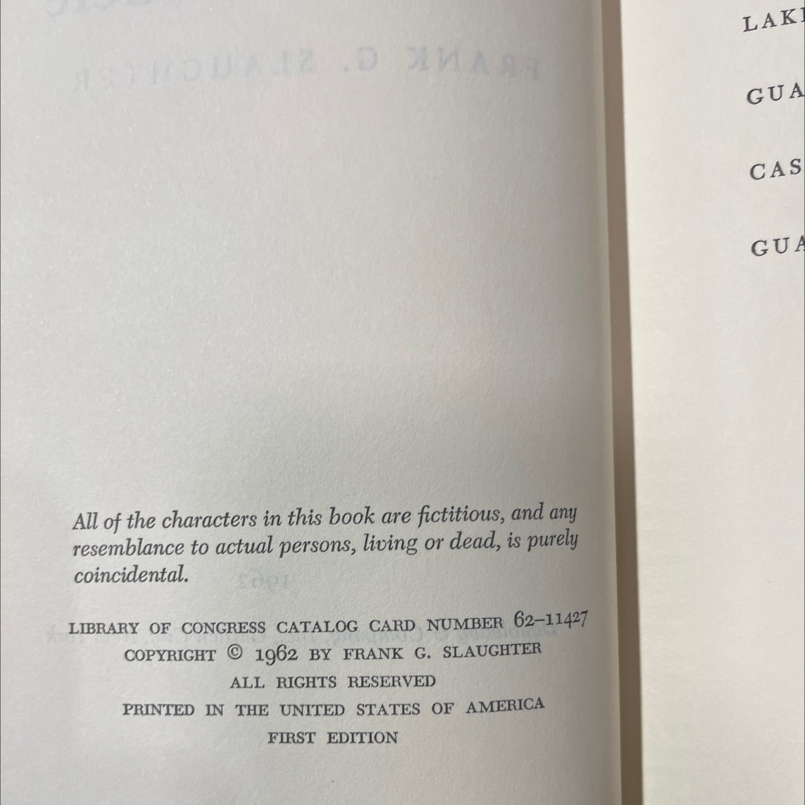 tomorrow's miracle book, by frank g. slaughter, 1962 Hardcover image 3