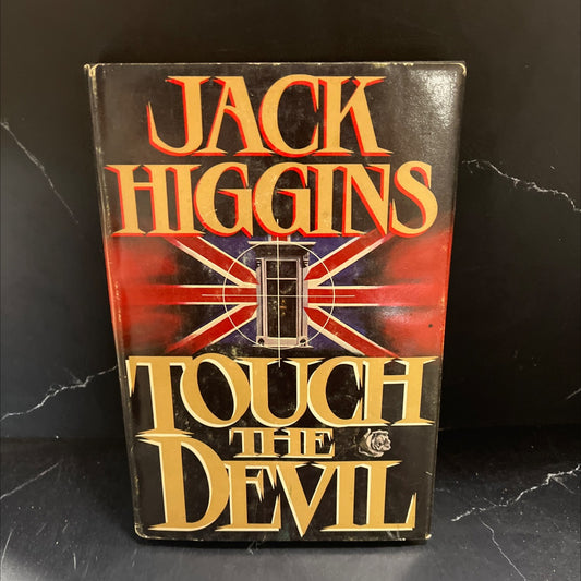 tough devil book, by jack higgins, 1982 Hardcover image 1