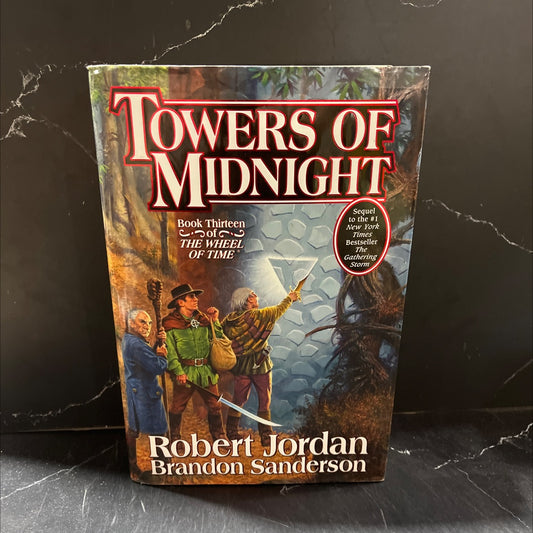towers of midnight book, by robert jordan and brandon sanderson, 2010 Hardcover image 1