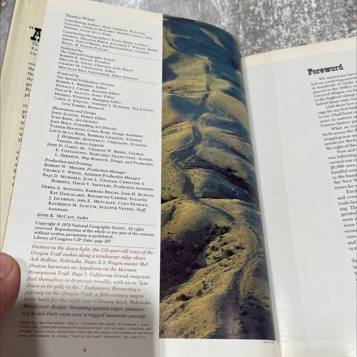 trails west book, by marc sons, wallace stegner, charles mccarry, robert lasalt, don dedera, louis de la haba, 1979 image 3