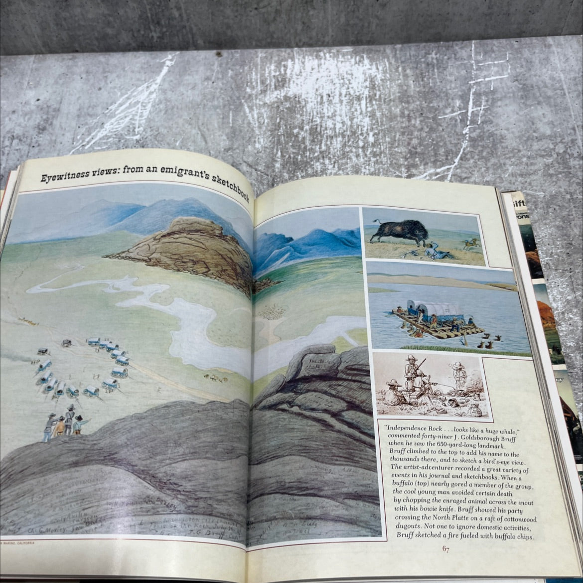 trails west book, by marc sons, wallace stegner, charles mccarry, robert lasalt, don dedera, louis de la haba, 1979 image 4