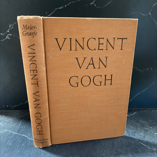 trait of the painter vincent van gogh a biographical study book, by julius meier-graefe, 1933 Hardcover image 1