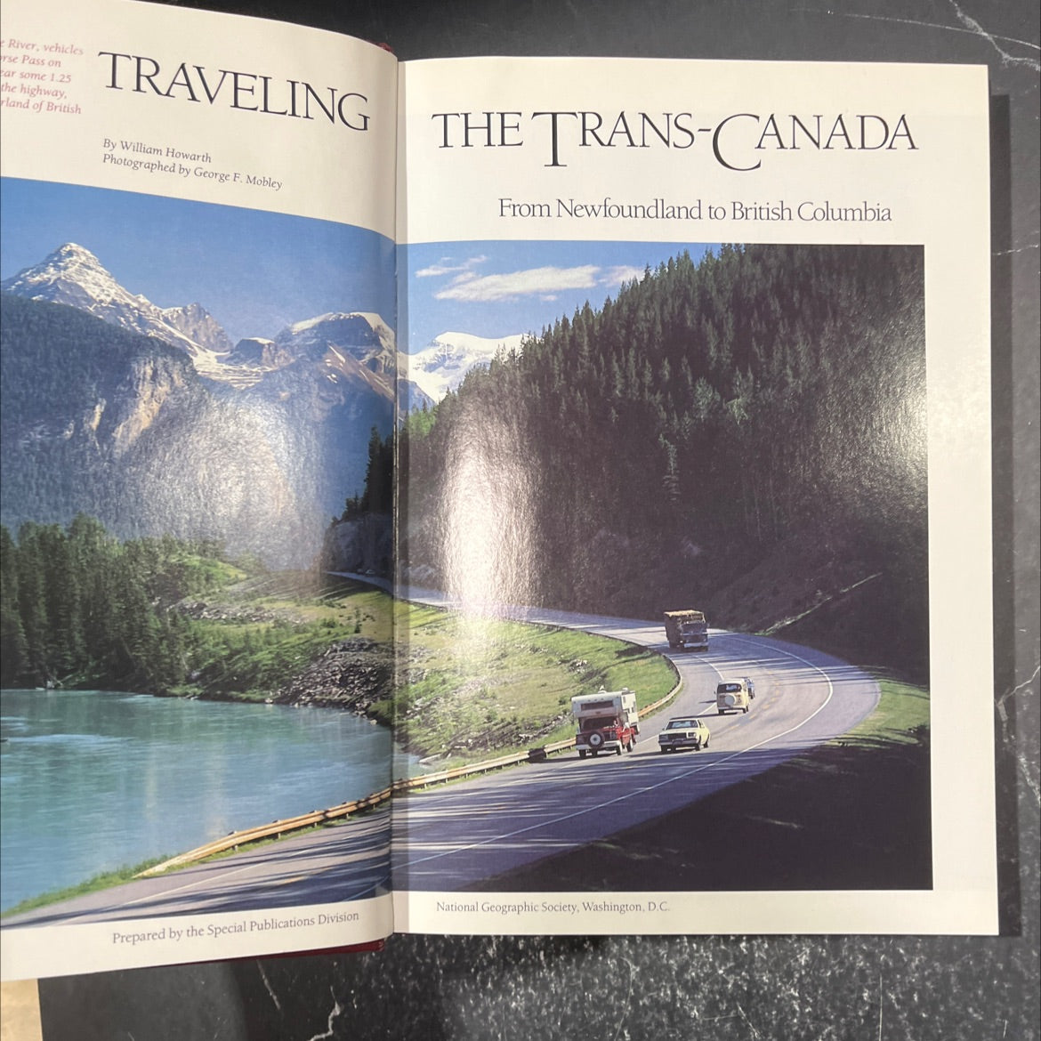 trans-canada highway traveling book, by william howarth, 1987 Hardcover image 2
