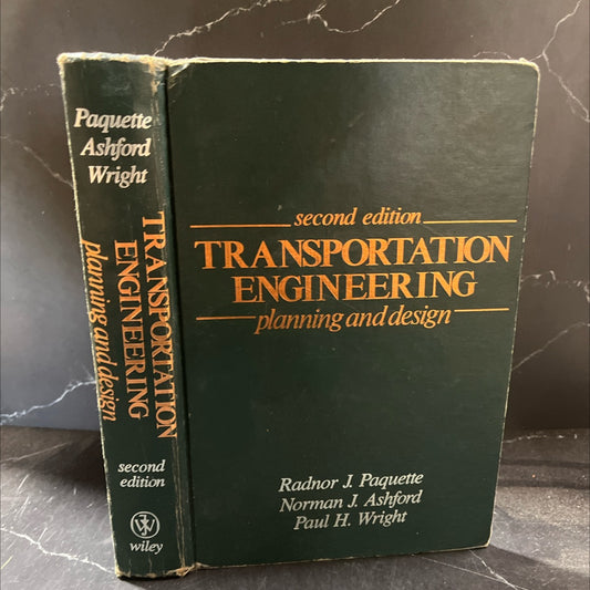 transportation engineering planning and design book, by Radnor J. Paquette, Norman J. Ashford, Paul H. Wright, 1982 image 1