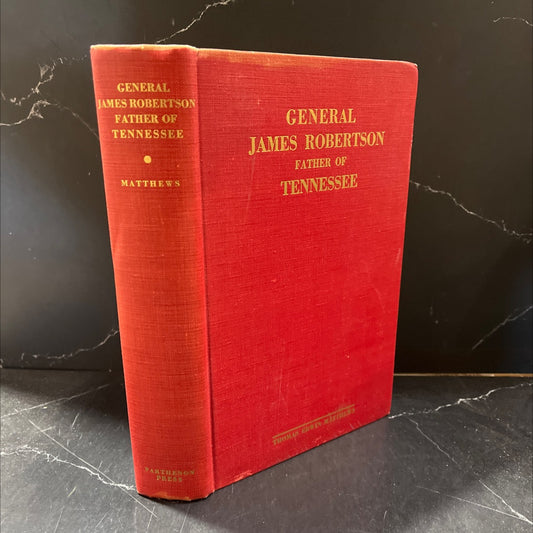 SIGNED traveler's rest. general robertson's residence book, by thomas edwin matthews, 1934 Hardcover, First Edition, image 1