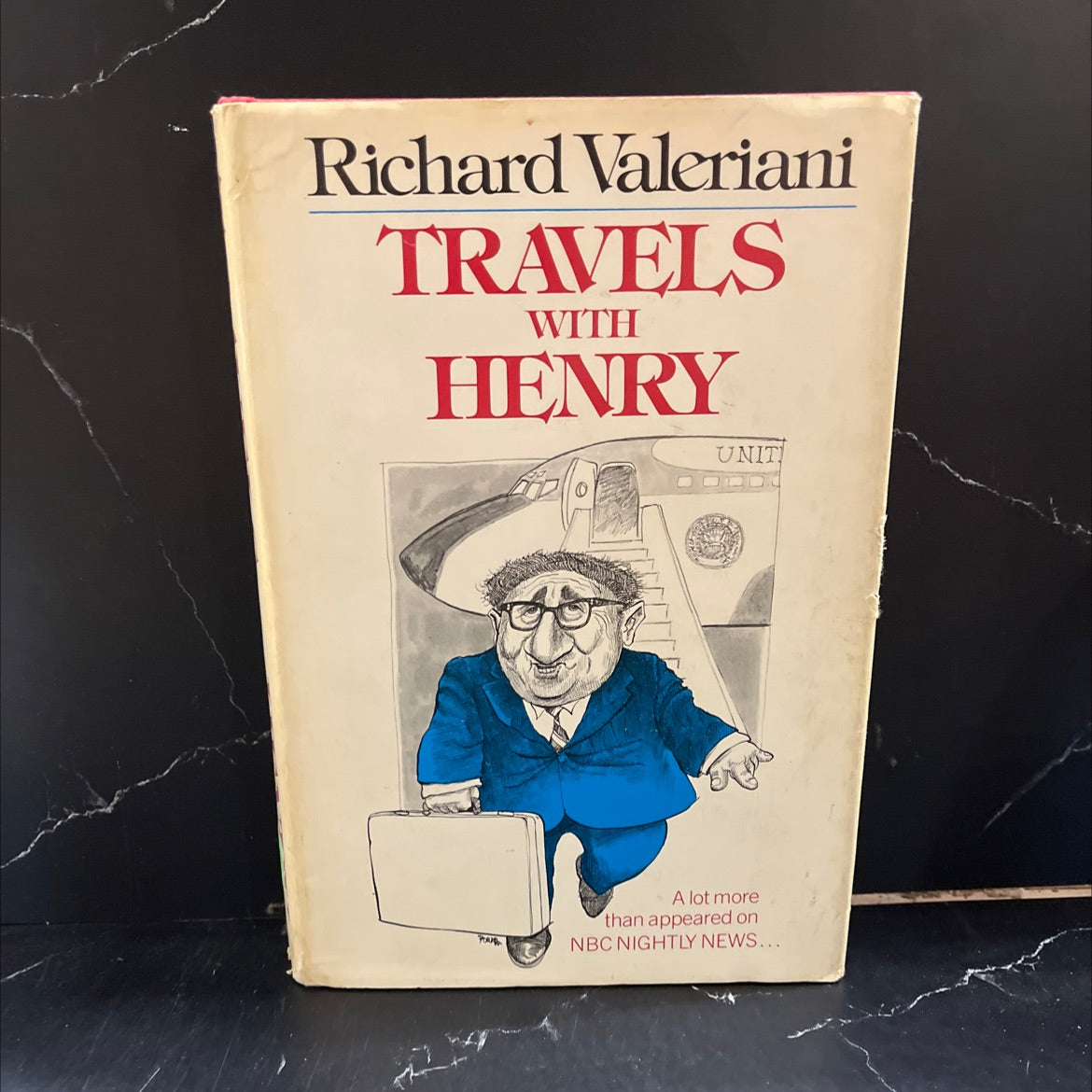 travels with henry book, by Richard Valeriani, 1979 Hardcover image 1
