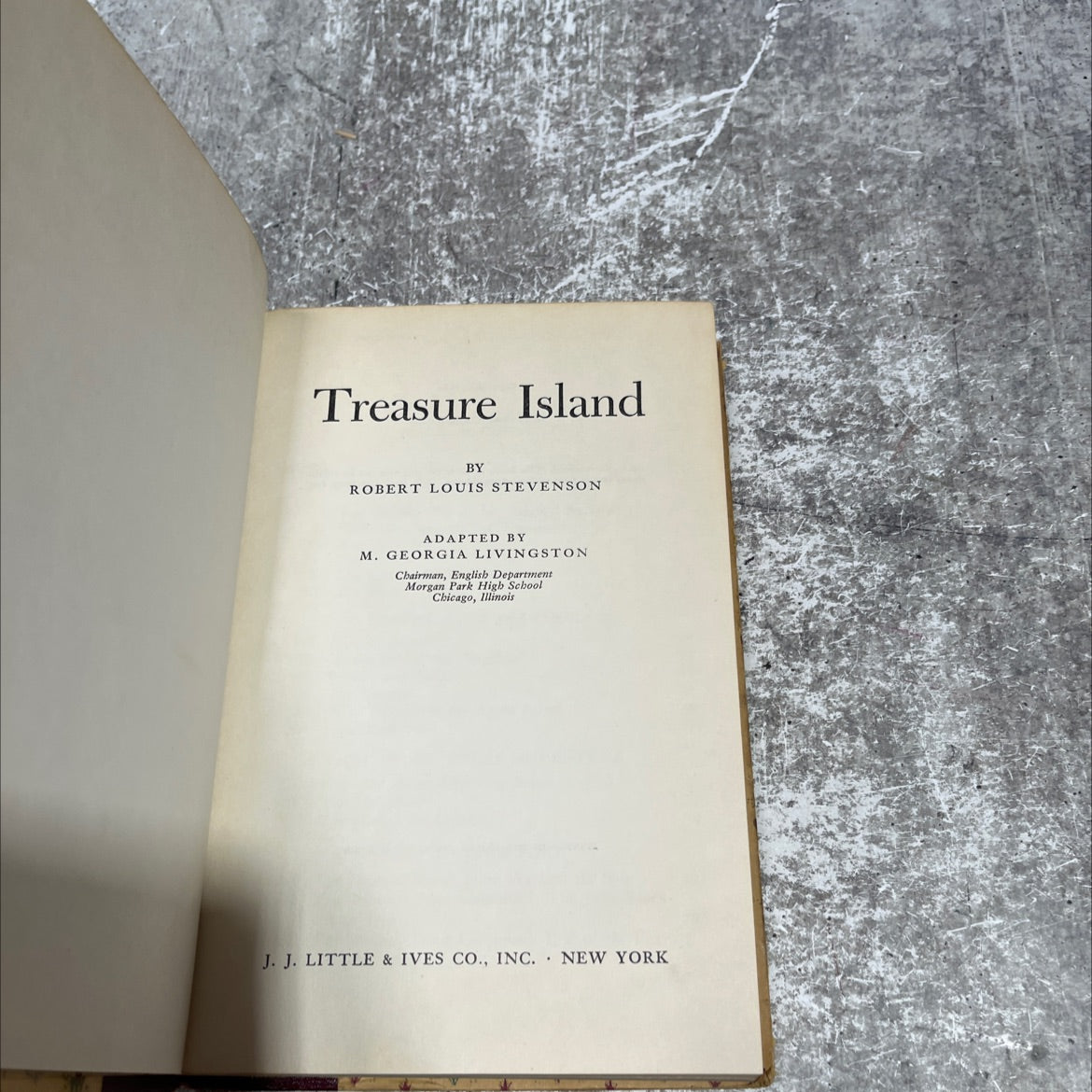 treasure island book, by robert louis stevenson, 1948 Hardcover image 2