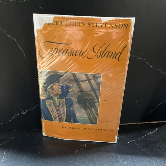 treasure island book, by robert louis stevenson, 1949 Hardcover image 1