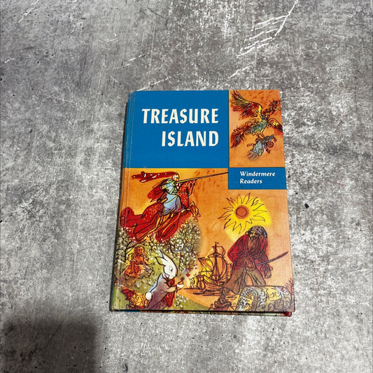 treasure island book, by robert louis stevenson, 1956 Hardcover image 1