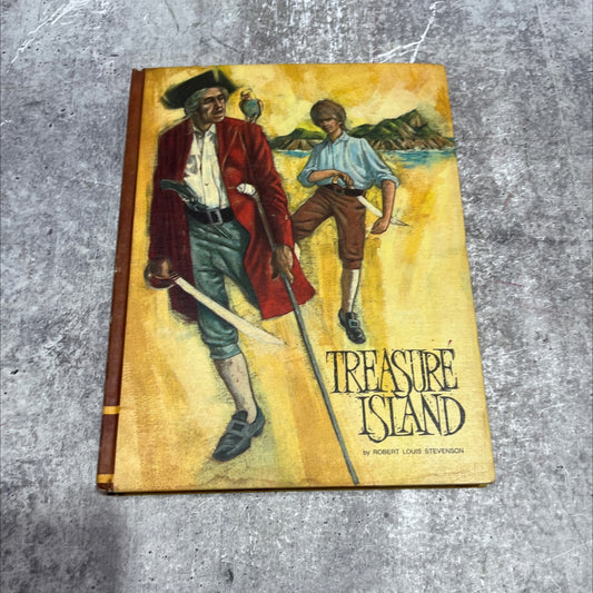 treasure island book, by robert louis stevenson, 1968 Hardcover image 1