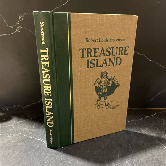treasure island book, by Robert Louis Stevenson, 1987 Hardcover image 1