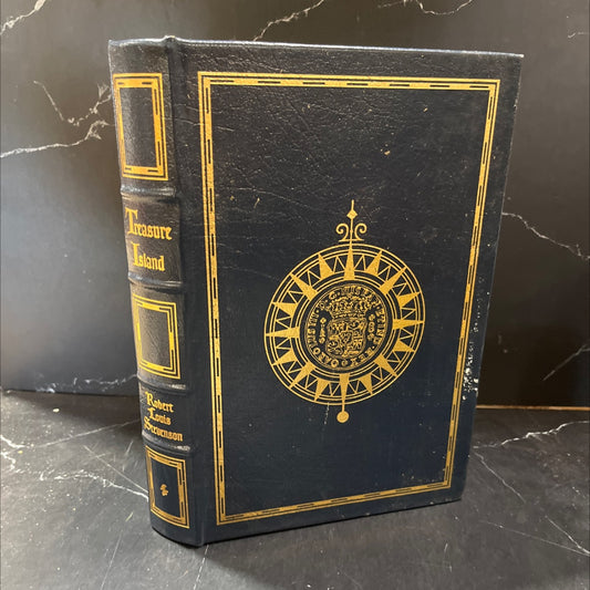 treasure island book, by robert louis stevenson, 1994 Leather image 1