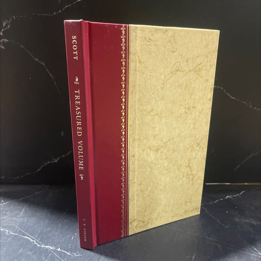 treasured volume an anthology of poems book, by john scott, 1967 Hardcover image 1