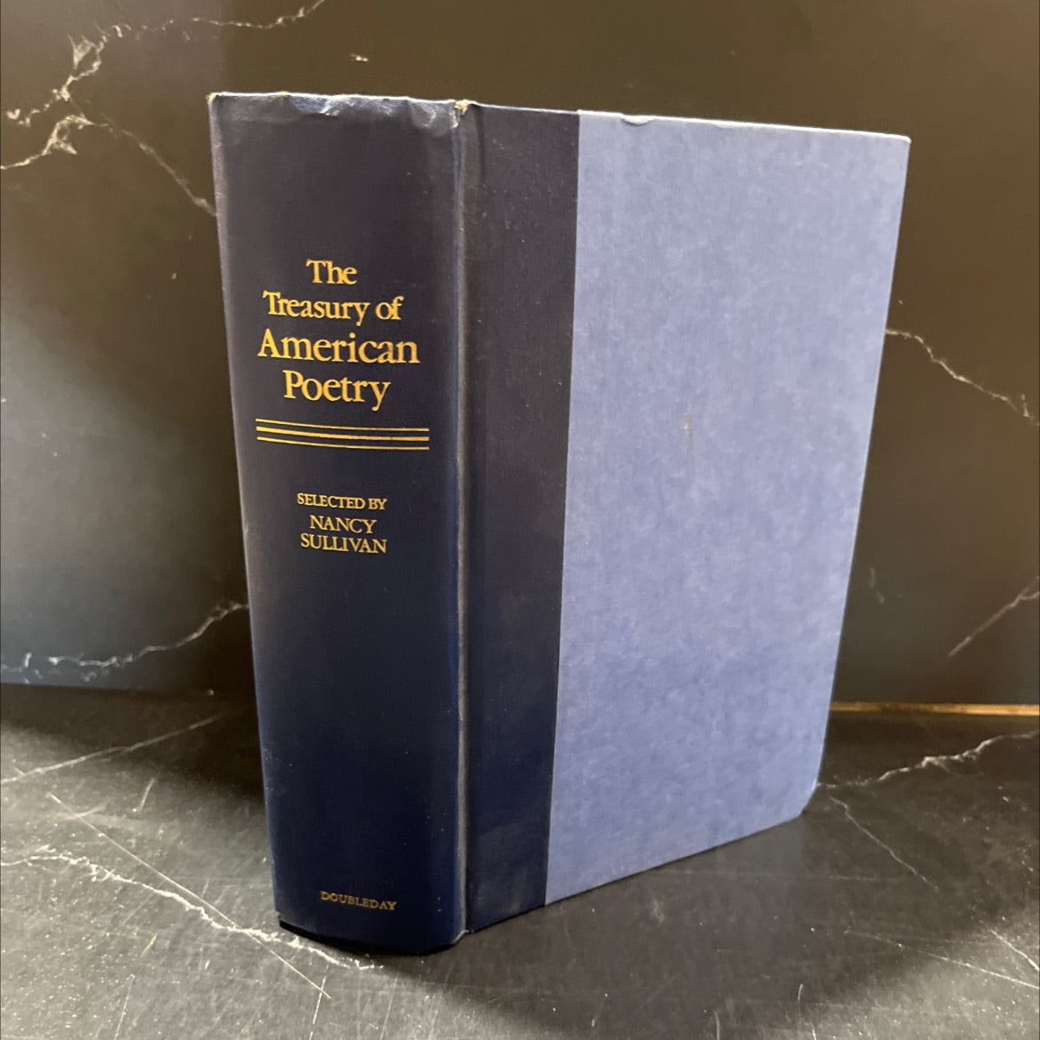 treasury of american poetry book, by nancy sullivan, 1978 Hardcover image 1